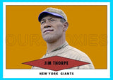 Jim Thorpe 1954 Red Heart Custom Card - 4060