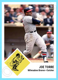 Joe Torre 1963 Fleer Custom Card - 4337