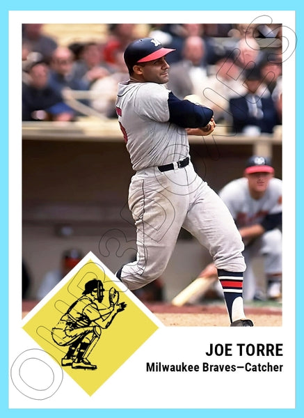 Joe Torre 1963 Fleer Custom Card - 4337