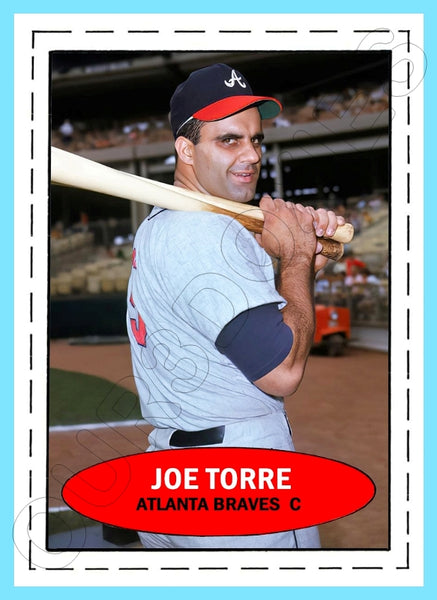 Joe Torre 1971 Bazooka Custom Card - 4682