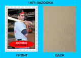 Joe Torre 1971 Bazooka Custom Card - 4682