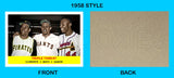 Clemente Mays Aaron 1958 Topps Custom Card - 4147