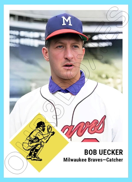 Bob Uecker 1963 Fleer Custom Card - 4338