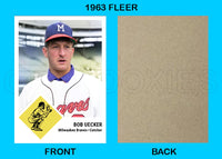 Bob Uecker 1963 Fleer Custom Card - 4338