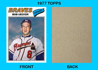 Bob Uecker 1977 Topps Custom Card - 4889
