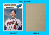 Bob Uecker 1977 Topps Custom Card - 4889