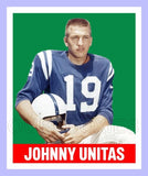 Johnny Unitas 1948 Leaf Custom Card - 3989