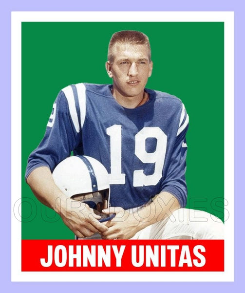 Johnny Unitas 1948 Leaf Custom Card - 3989