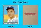 Arky Vaughn 1941 Play Ball Reproduction Card - 3801