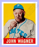 Honus Wagner 1948 Leaf Reproduction Card - 3877