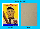 Honus Wagner 1958 Topps Custom Card - 4148