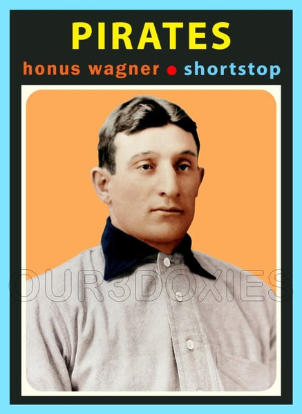Honus Wagner 1971 Topps Custom Card - 4614