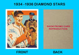 Paul Waner 1934-1936 Diamond Stars Reproduction Card - 3742