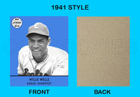 Willie Wells 1941 Goudey Custom Card - 3764