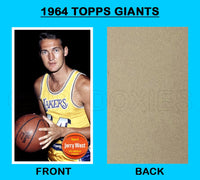 Jerry West 1964 Topps Giants Custom Card - 4709