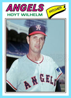 Hoyt Wilhelm 1977 Topps Custom Card - 4890