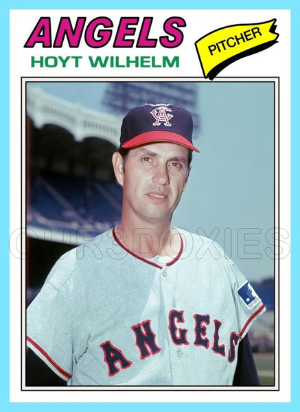 Hoyt Wilhelm 1977 Topps Custom Card - 4890