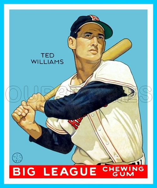 Ted Williams 1933 Goudey Custom Card - 3684