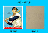 Ted Williams 1933 Goudey Custom Card - 3684