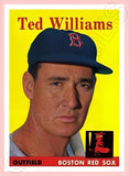 Ted Williams 1958 Topps Reproduction Card - 4149