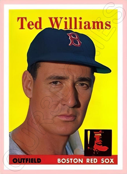 Ted Williams 1958 Topps Reproduction Card - 4149