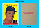 Ted Williams 1958 Topps Reproduction Card - 4149