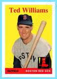 Ted Williams 1958 Topps Custom Card - 4150