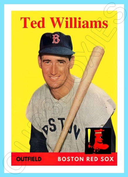 Ted Williams 1958 Topps Custom Card - 4150