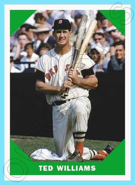 Ted Williams 1960 Fleer Custom Card - 4213