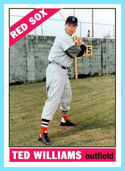 Ted Williams 1966 Topps Custom Card - 4461