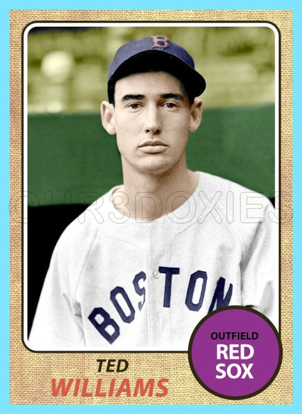 Ted Williams 1968 Topps Custom Card - 4514