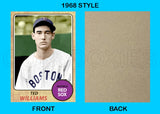 Ted Williams 1968 Topps Custom Card - 4514
