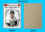 Ted Williams 1970 Topps AS Custom Card - 4579