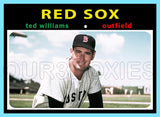 Ted Williams 1971 Topps Custom Card - 4615