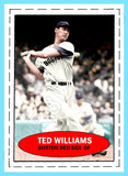 Ted Williams 1971 Bazooka Custom Card - 4684