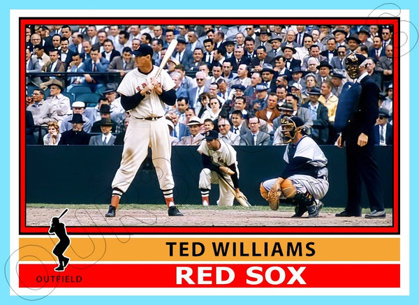 Ted Williams 1976 Topps Custom Card - 4874