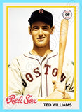 Ted Williams 1978 Topps Custom Card - 4910