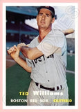 Ted Williams 1957 Topps Reproduction Card - 4105