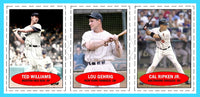 Gehrig Williams Ripken 1971 Bazooka Panel #3 Custom Card - 4719