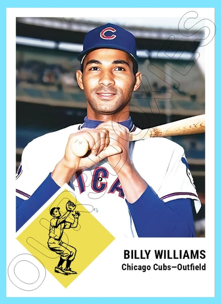 Billy Williams 1963 Fleer Custom Card - 4339