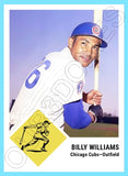 Billy Williams 1963 Fleer Custom Card - 4340
