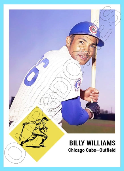 Billy Williams 1963 Fleer Custom Card - 4340