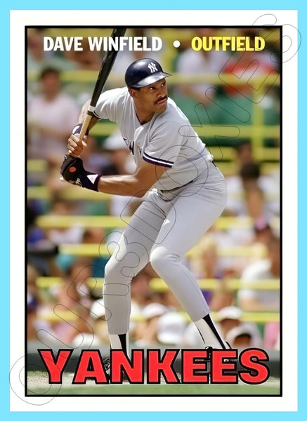 Dave Winfield 1967 Topps Custom Card - 4497