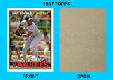 Dave Winfield 1967 Topps Custom Card - 4497
