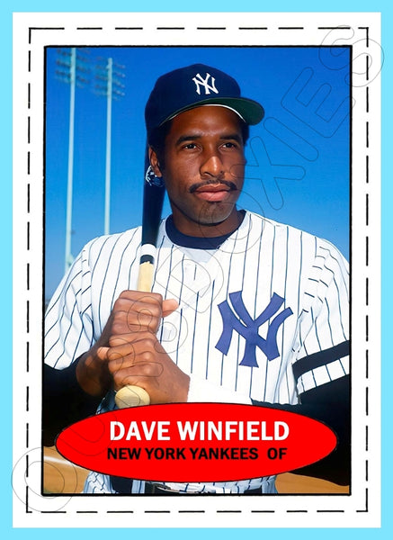 Dave Winfield 1971 Bazooka Custom Card - 4685