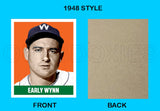 Early Wynn 1948 Leaf Custom Card - 3994