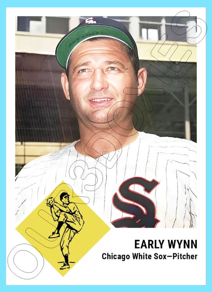 Early Wynn 1963 Fleer Custom Card - 4342