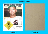 Early Wynn 1963 Fleer Custom Card - 4342