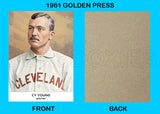 Cy Young 1961 Golden Press Custom Card - 4242