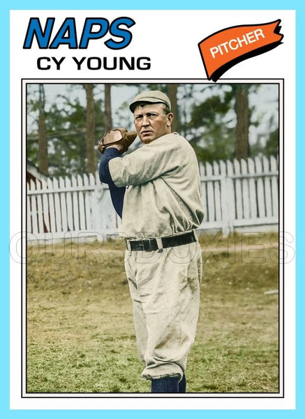 Cy Young 1977 Topps Custom Card - 4891